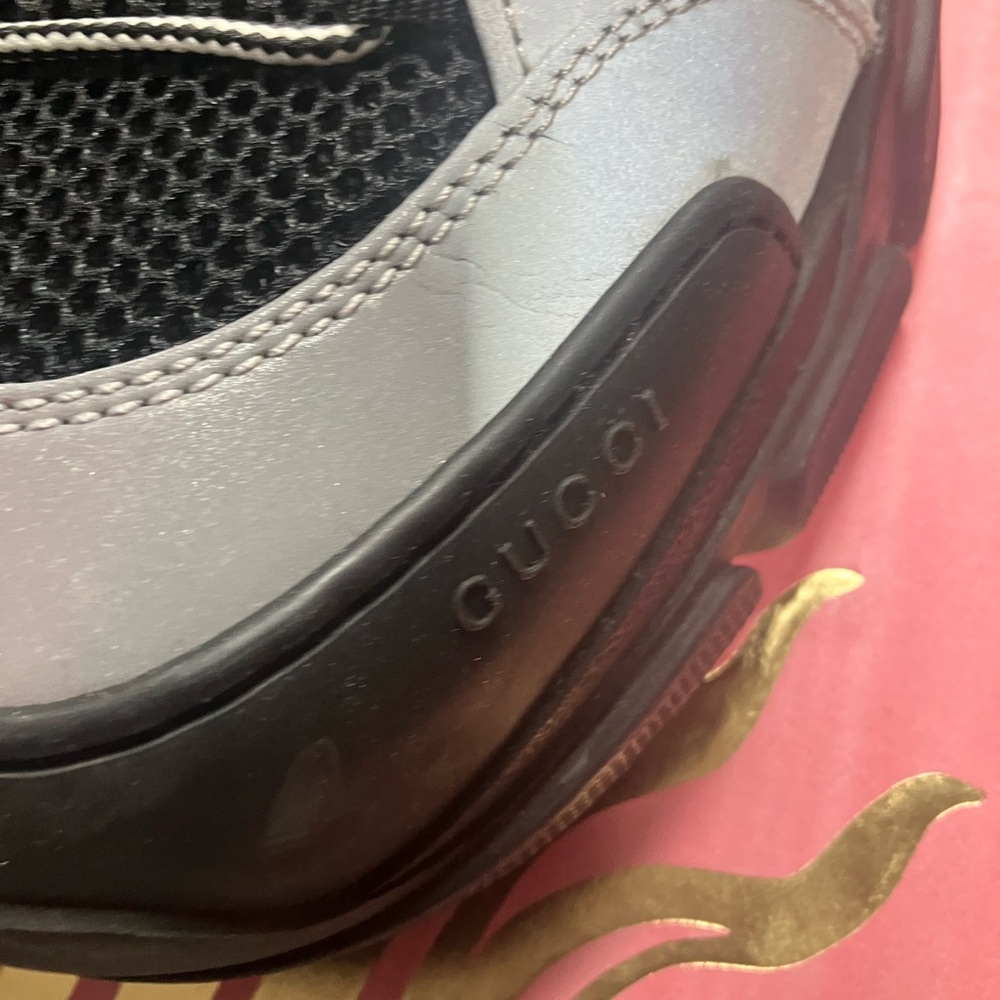 Gucci designer Holiday 2018 Flashtrek Trainers Boots Sneakers Rare Shoes Size 12 - Picture 11 of 16